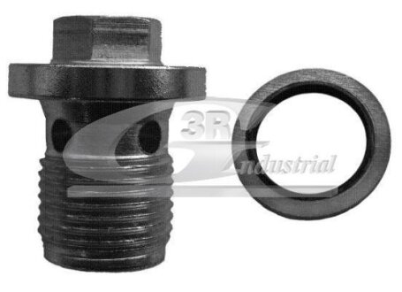 КОРОК МАСЛЯНОГО ПІДДОНУ (З УЩІЛЬНЕННЯМ) FIAT GRAND PUNTO 1.9 D 05-/OPEL ASTRA H 1.9 CDTI 16V 04- 3RG 80423