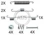 Комплект приладдя, гальмівна колодка A.B.S. 0012Q (фото 1)