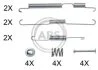 Монтажний к-кт гальмівних колодок A.B.S. 0024Q (фото 1)