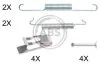 Комплект приладдя, колодка стоянкового гальма A.B.S. 0027Q (фото 1)