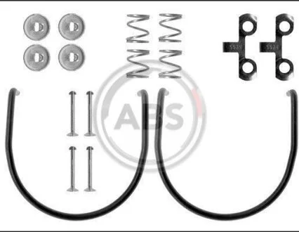 Комплектующие, тормозная колодка A.B.S. 0587Q