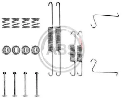 Комплект приладдя, гальмівна колодка A.B.S. 0603Q