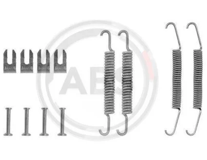 Комплект приладдя, гальмівна колодка A.B.S. 0610Q