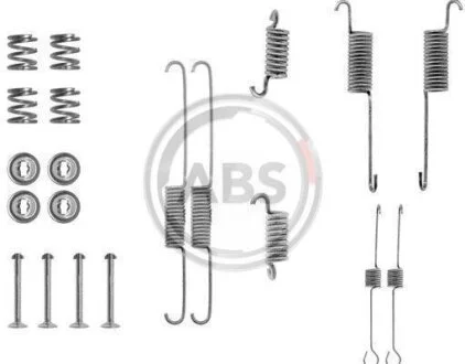 Комплект приладдя, гальмівна колодка A.B.S. 0615Q