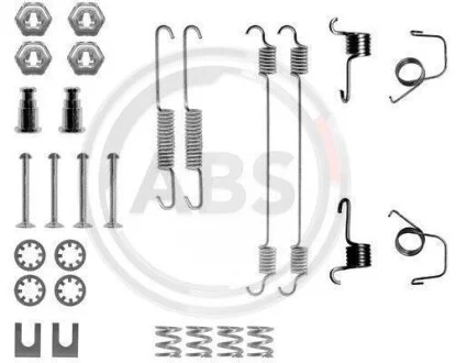 Комплект приладдя, гальмівна колодка A.B.S. 0617Q