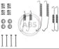 Комплект приладдя, гальмівна колодка 0618Q