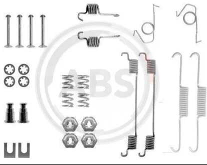 Комплект приладдя, гальмівна колодка A.B.S. 0626Q