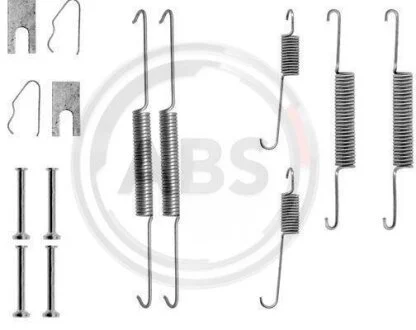 Комплект приладдя, гальмівна колодка A.B.S. 0645Q