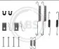 Комплект приладдя, гальмівна колодка A.B.S. 0668Q (фото 1)
