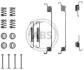 Ремкомплект гальмiвних колодок A.B.S. 0672Q (фото 1)