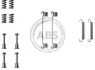 Комплект приладдя, колодка стоянкового гальма A.B.S. 0690Q (фото 1)