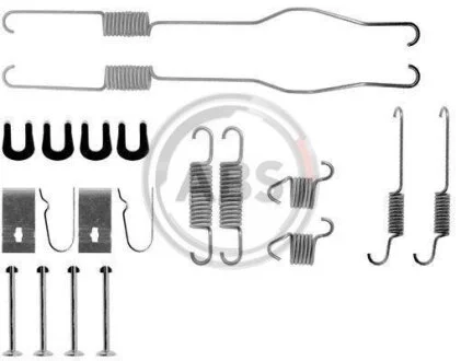 Комплект приладдя, гальмівна колодка A.B.S. 0694Q