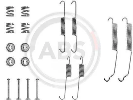 Комплект приладдя, гальмівна колодка A.B.S. 0701Q