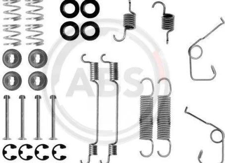 Комплект приладдя, гальмівна колодка A.B.S. 0705Q