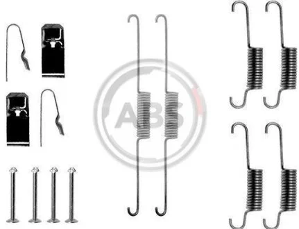 Комплект приладдя, гальмівна колодка A.B.S. 0723Q
