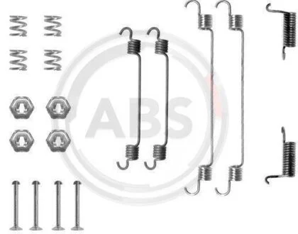 Комплект приладдя, гальмівна колодка A.B.S. 0737Q
