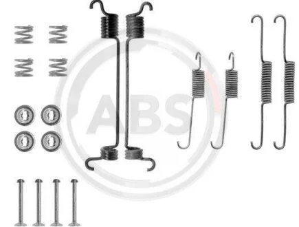 Комплект приладдя, гальмівна колодка A.B.S. 0741Q