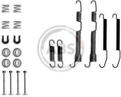 Комплект приладдя, гальмівна колодка A.B.S. 0761Q