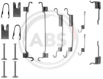 Комплект приладдя, гальмівна колодка A.B.S. 0764Q