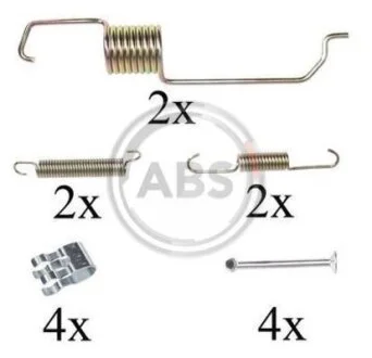 Комплектующие, тормозная колодка A.B.S. 0798Q