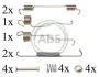 Комплект приладдя, гальмівна колодка A.B.S. 0804Q (фото 1)