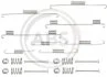 Комплект приладдя, гальмівна колодка A.B.S. 0817Q (фото 1)