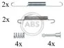 Комплект приладдя, колодка стоянкового гальма A.B.S. 0826Q (фото 1)
