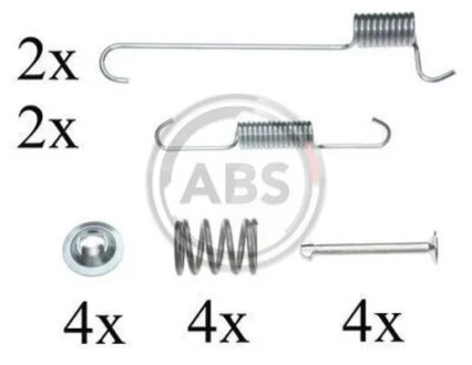 Комплект приладдя, колодка стоянкового гальма A.B.S. 0848Q