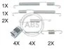 Комплект приладдя, гальмівна колодка A.B.S. 0885Q (фото 1)