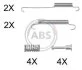Комплект приладдя, колодка стоянкового гальма A.B.S. 0892Q (фото 1)