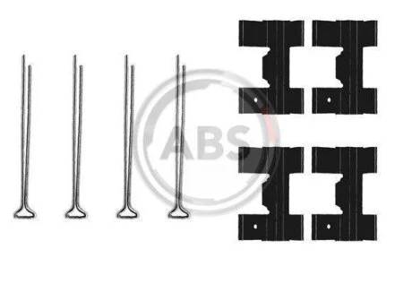 Комплектующие, колодки дискового тормоза A.B.S. 0951Q