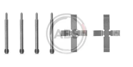 Комплект приладдя, накладка дискового гальма A.B.S. 0980Q