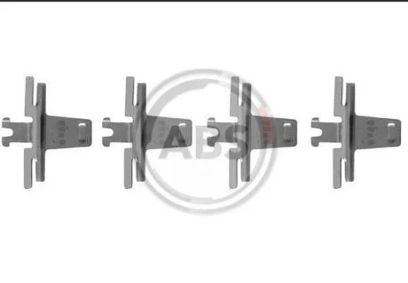 Комплект приладдя, накладка дискового гальма A.B.S. 1018Q