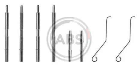 Комплект приладдя, накладка дискового гальма A.B.S. 1044Q
