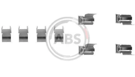 Комплект приладдя, накладка дискового гальма A.B.S. 1060Q