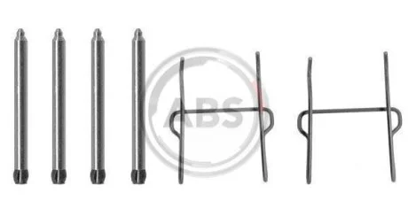 Комплект приладдя, накладка дискового гальма A.B.S. 1081Q