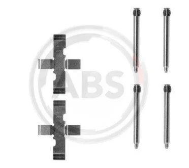 Комплектующие, колодки дискового тормоза A.B.S. 1101Q