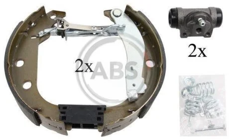 Комплект тормозных колодок A.B.S. 111413 (фото 1)