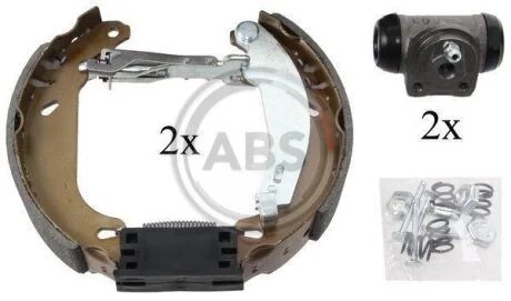 Комплект гальмівних колодок A.B.S. 111415