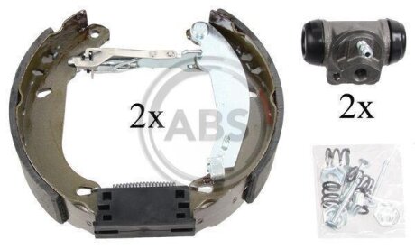 Комплект тормозных колодок A.B.S. 111416