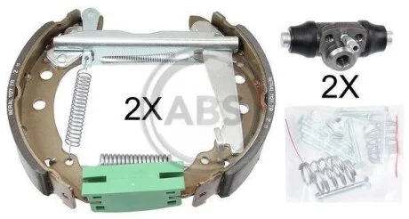 Фото 1 - комплект тормозных колодок A.B.S. 111429 Комплект тормозных колодок A.B.S. 111429 (фото 1)