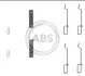 Комплект приладдя, накладка дискового гальма A.B.S. 1125Q (фото 1)