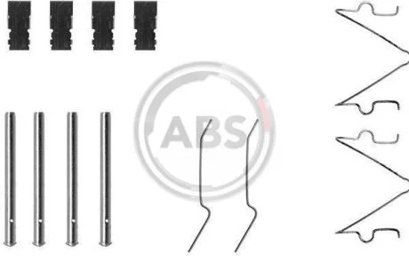 Комплект приладдя, накладка дискового гальма A.B.S. 1173Q