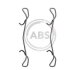 Комплектующие, колодки дискового тормоза A.B.S. 1189Q (фото 1)