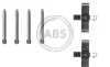 Комплект приладдя, накладка дискового гальма A.B.S. 1195Q (фото 1)