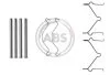Комплектующие, колодки дискового тормоза A.B.S. 1209Q (фото 1)
