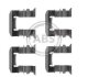 Комплектующие, колодки дискового тормоза A.B.S. 1212Q (фото 1)