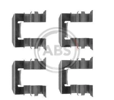 Комплектующие, колодки дискового тормоза A.B.S. 1212Q