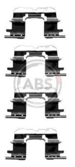 Комплект приладдя, накладка дискового гальма A.B.S. 1227Q