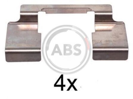 Комплект приладдя, накладка дискового гальма A.B.S. 1235Q